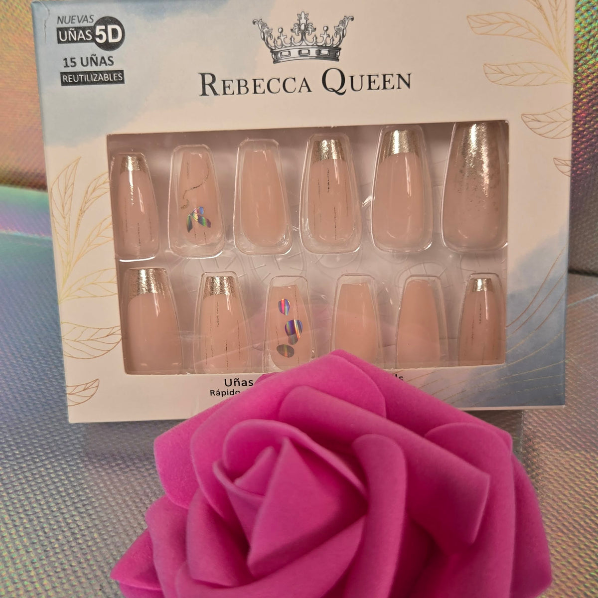Ongles à coller Rebecca Queen