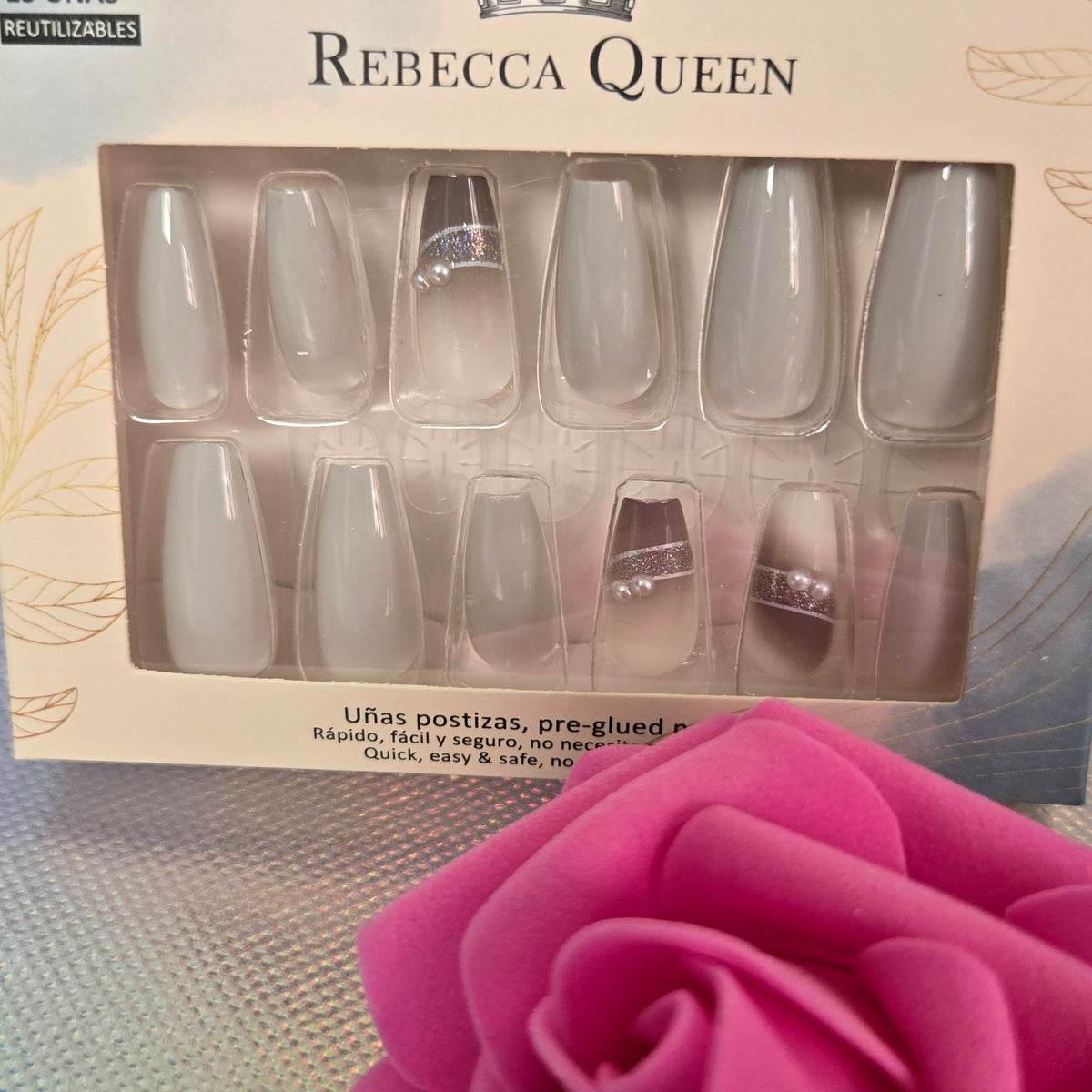 Ongles à coller Rebecca Queen