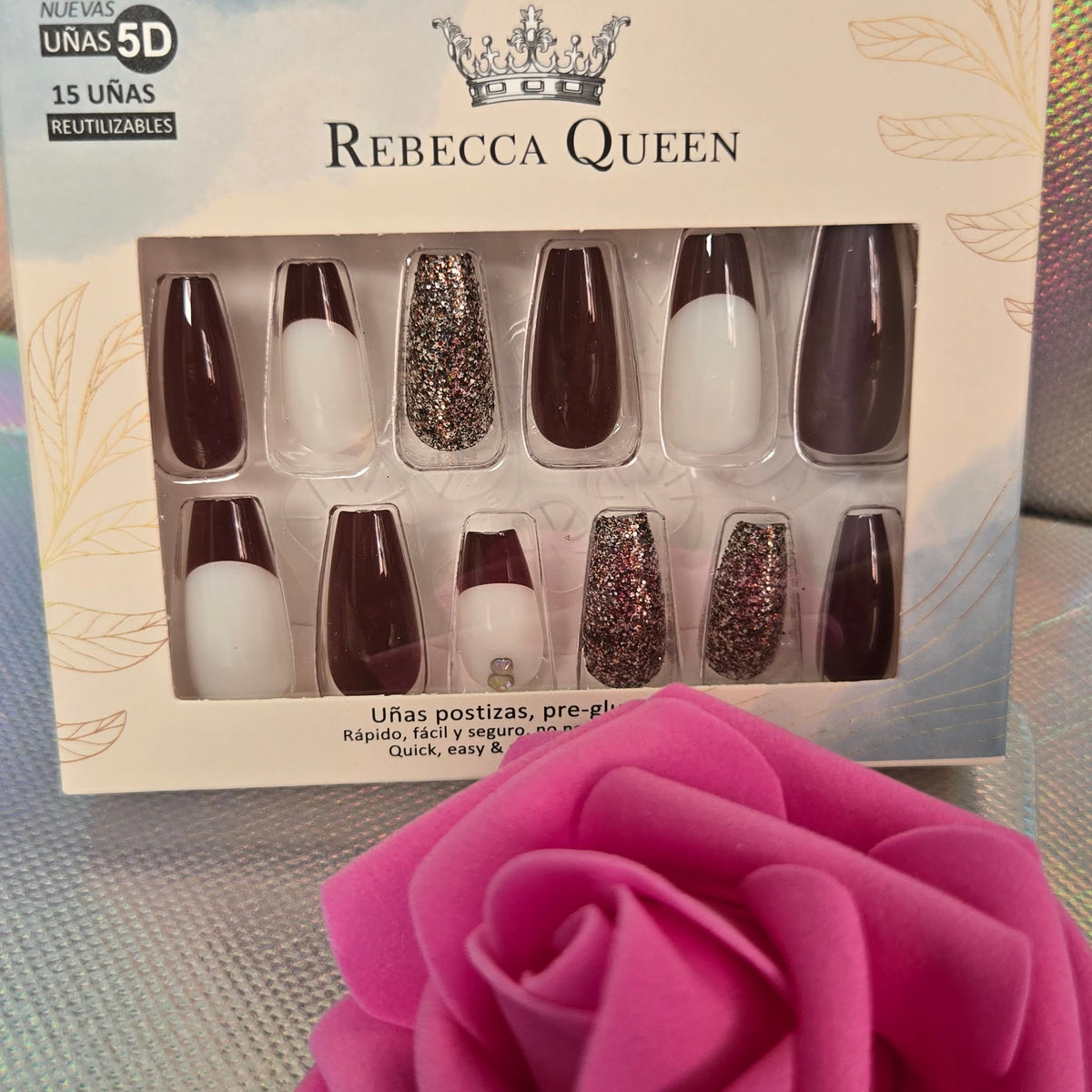 Ongles à coller Rebecca Queen