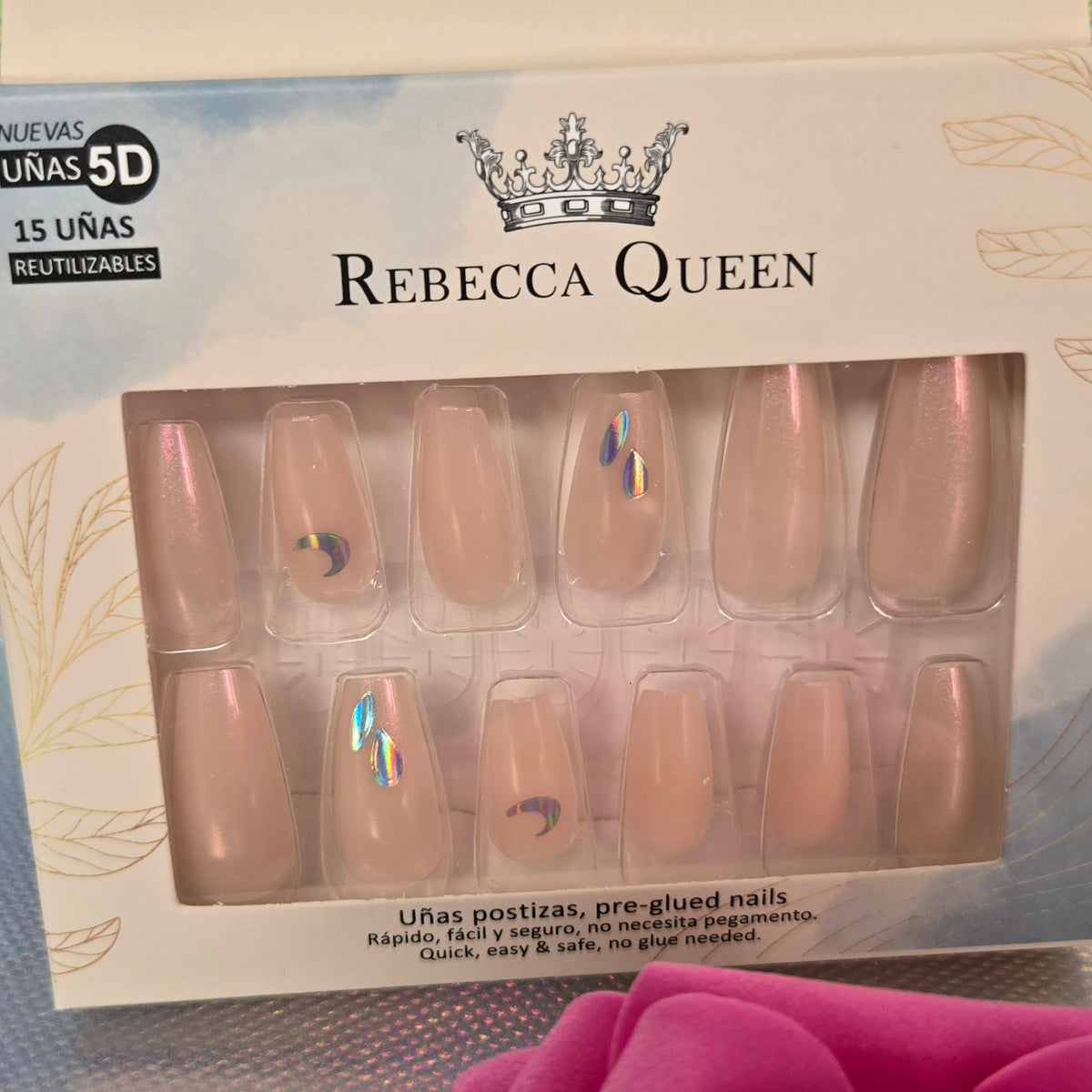 Ongles à coller Rebecca Queen