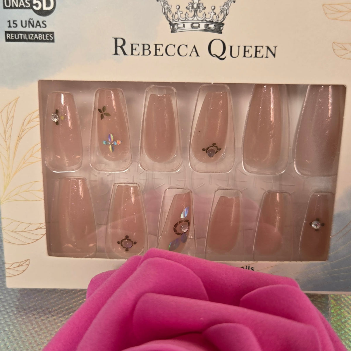 Ongles à coller Rebecca Queen