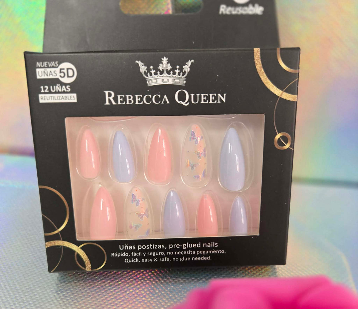 Ongles à coller Rebecca Queen