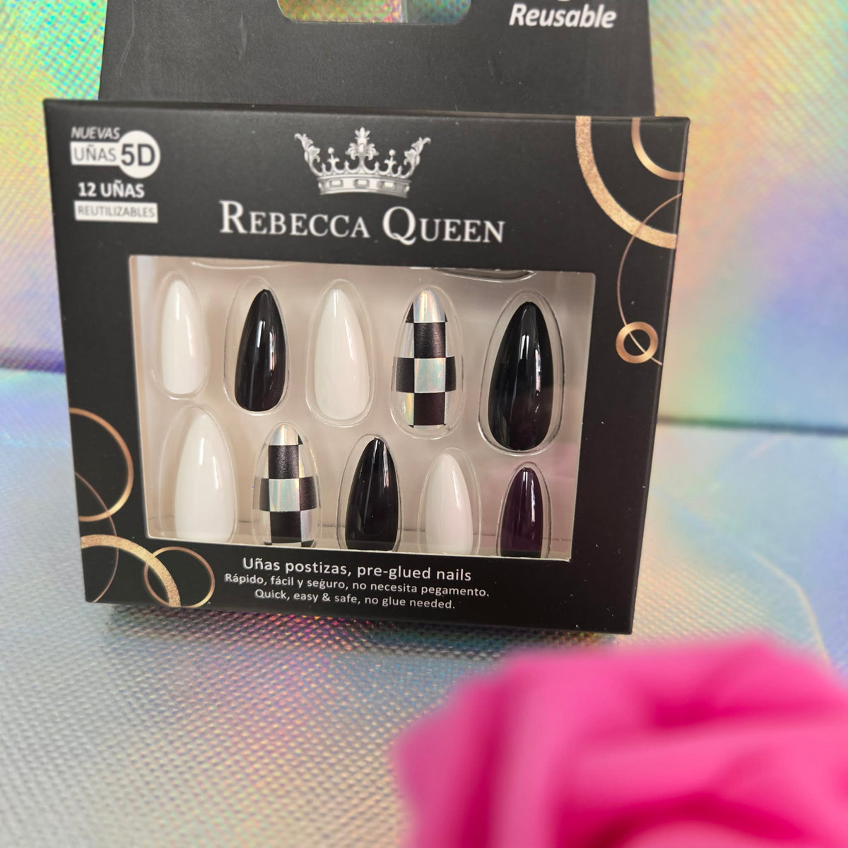 Ongles à coller Rebecca Queen