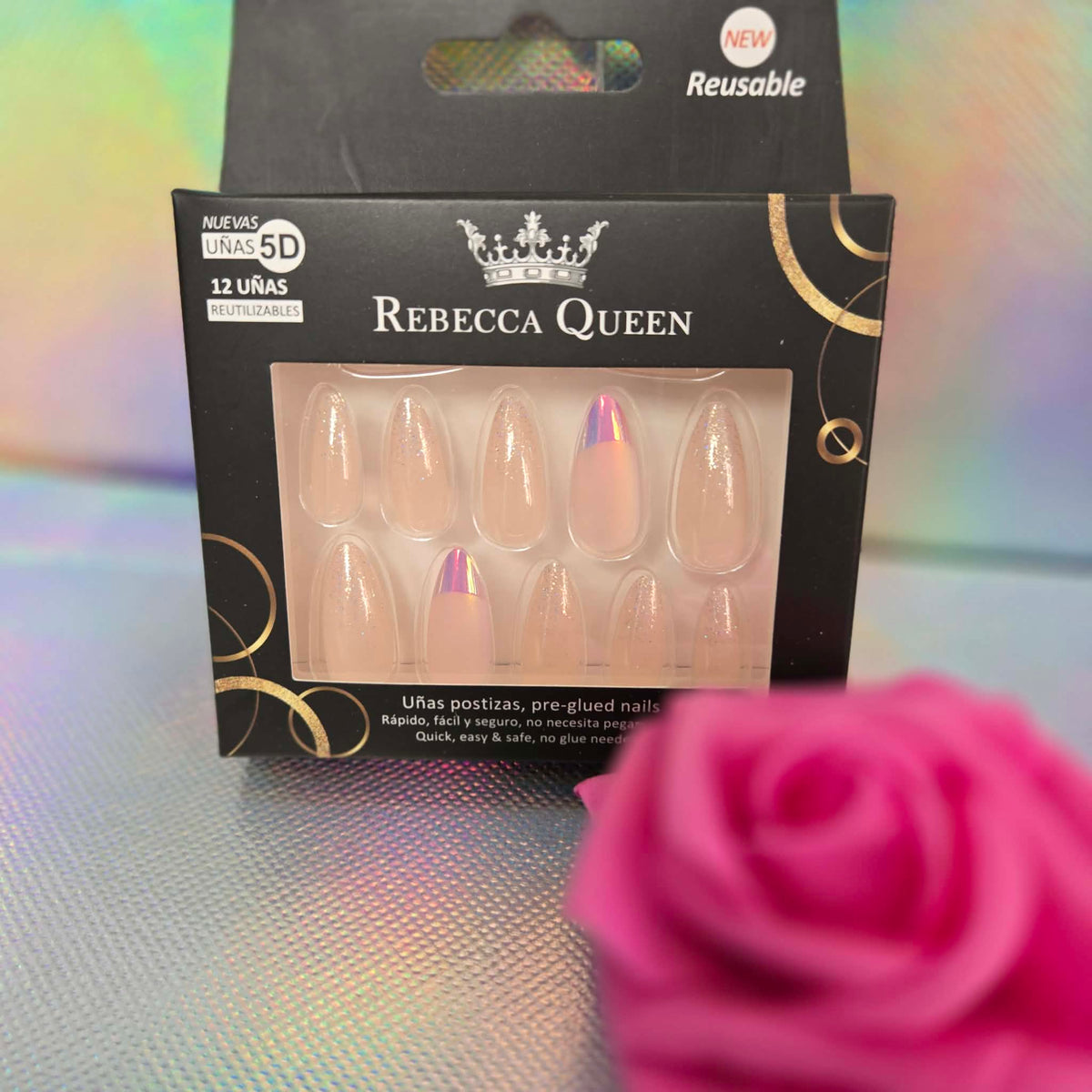 Ongles à coller Rebecca Queen