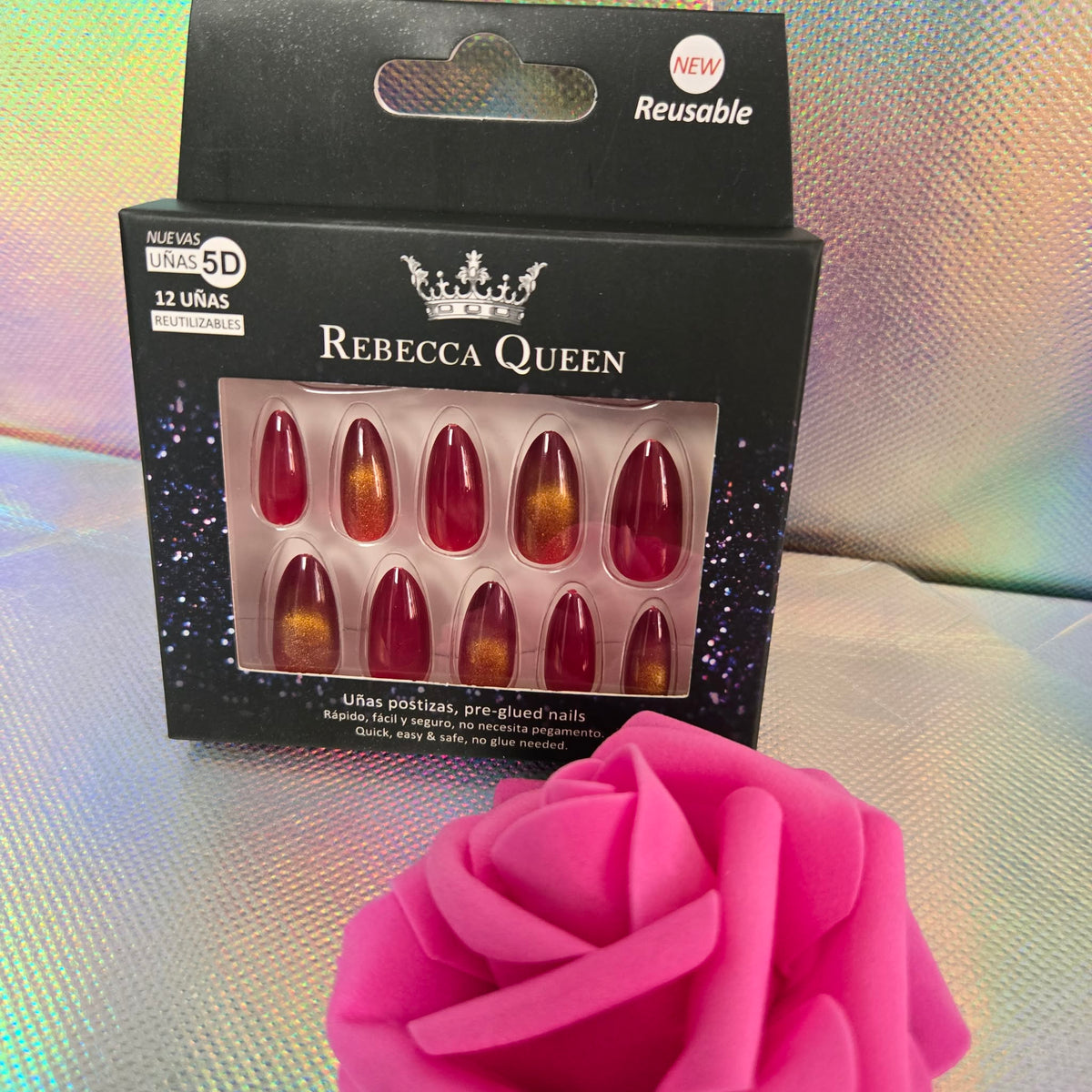 Ongles à coller Rebecca Queen
