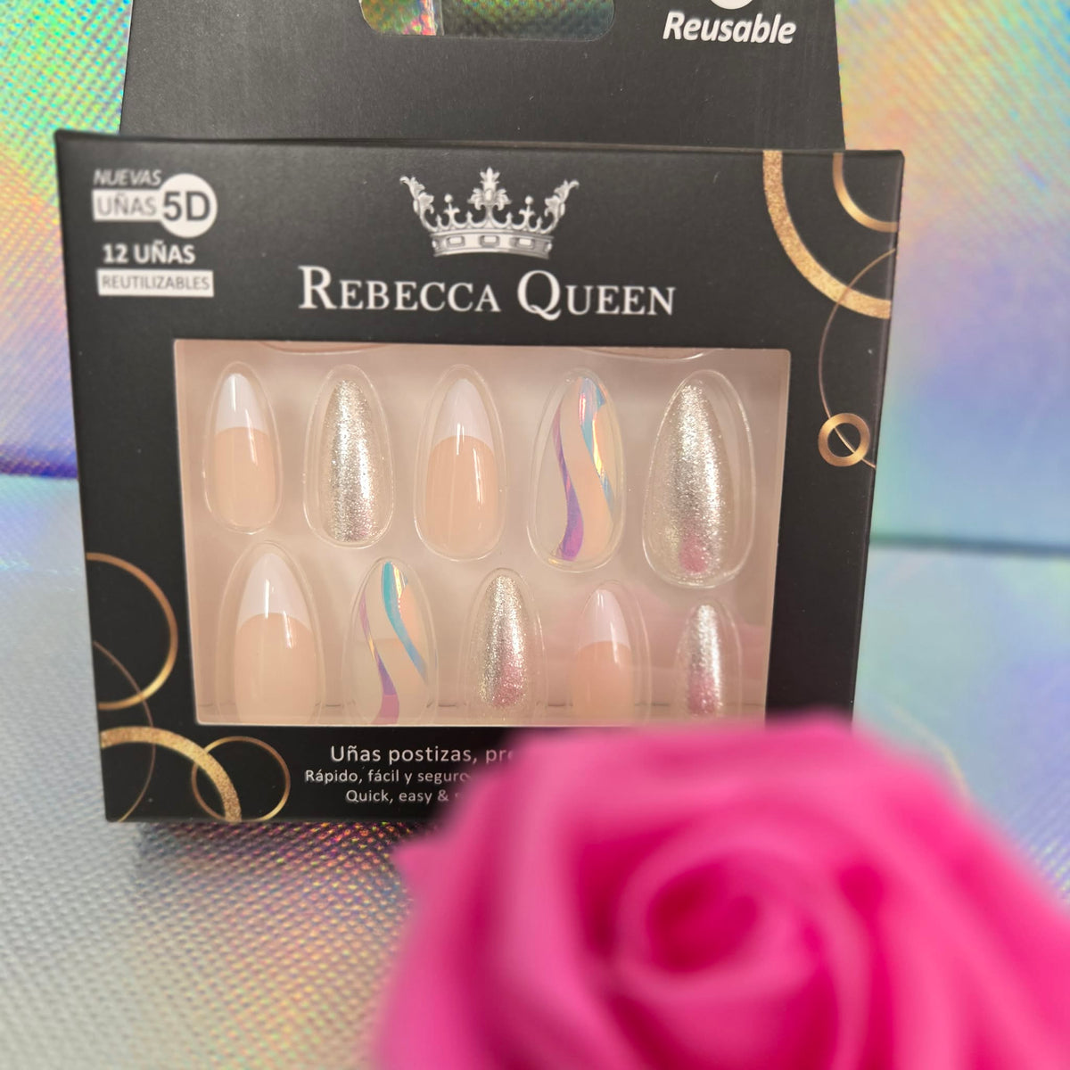 Ongles à coller Rebecca Queen