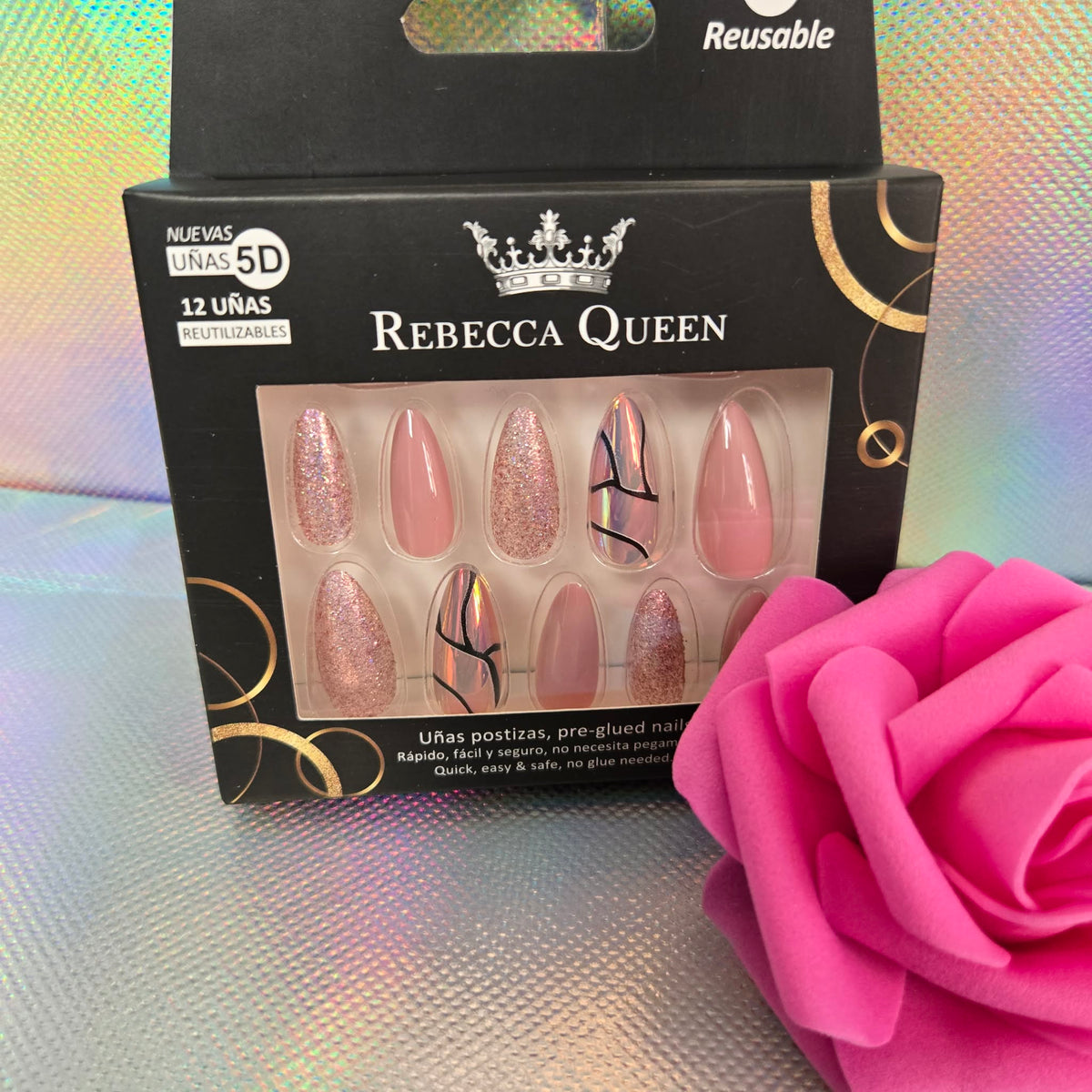 Ongles à coller Rebecca Queen
