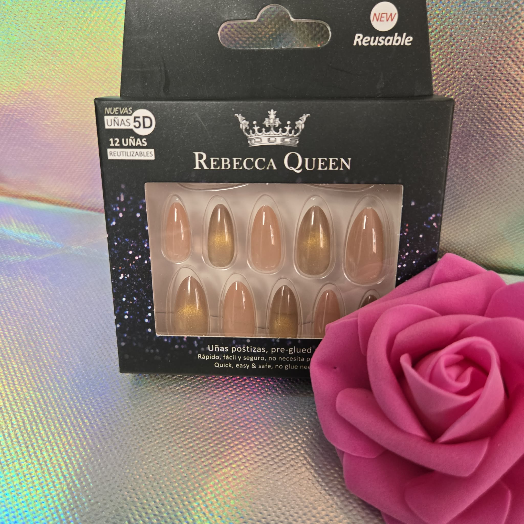 Ongles à coller Rebecca Queen