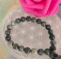 Bracelet émeraude perles AB