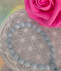 Bracelet Aigue Marine perles AA