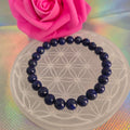 Bracelet lapis lazuli perles A