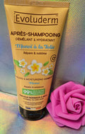 Après-Shampoing Démêlant & Hydratant Monoï à la Folie - 200ml - 99% d'Ingrédients d'Origine Naturelle