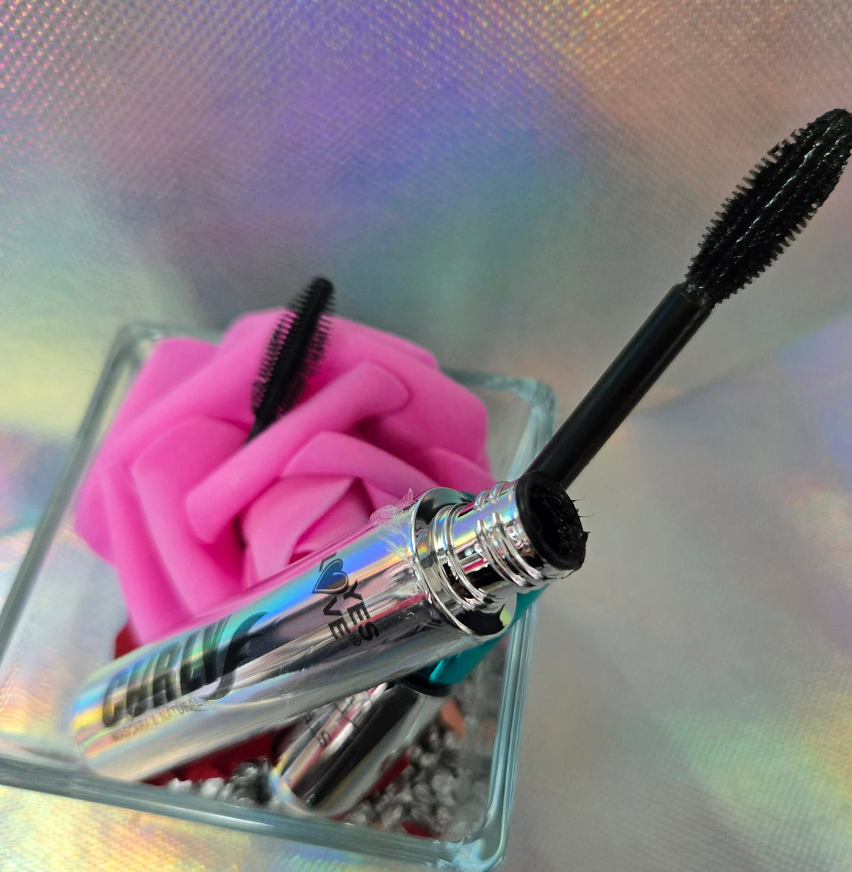 Mascara pour les yeux double groupe 2 en 1 7D