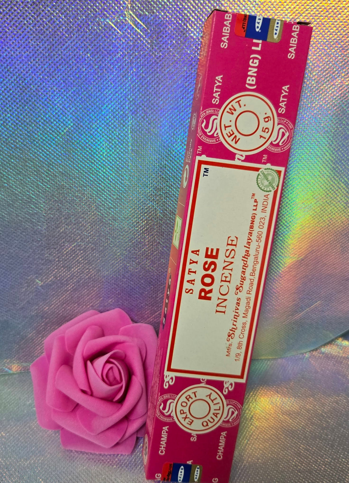Encens Satya Rose