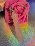 Pendule XL en Quartz rose