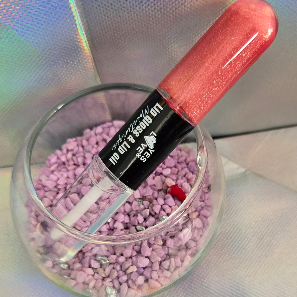 Gloss à lèvres double 2 en 1