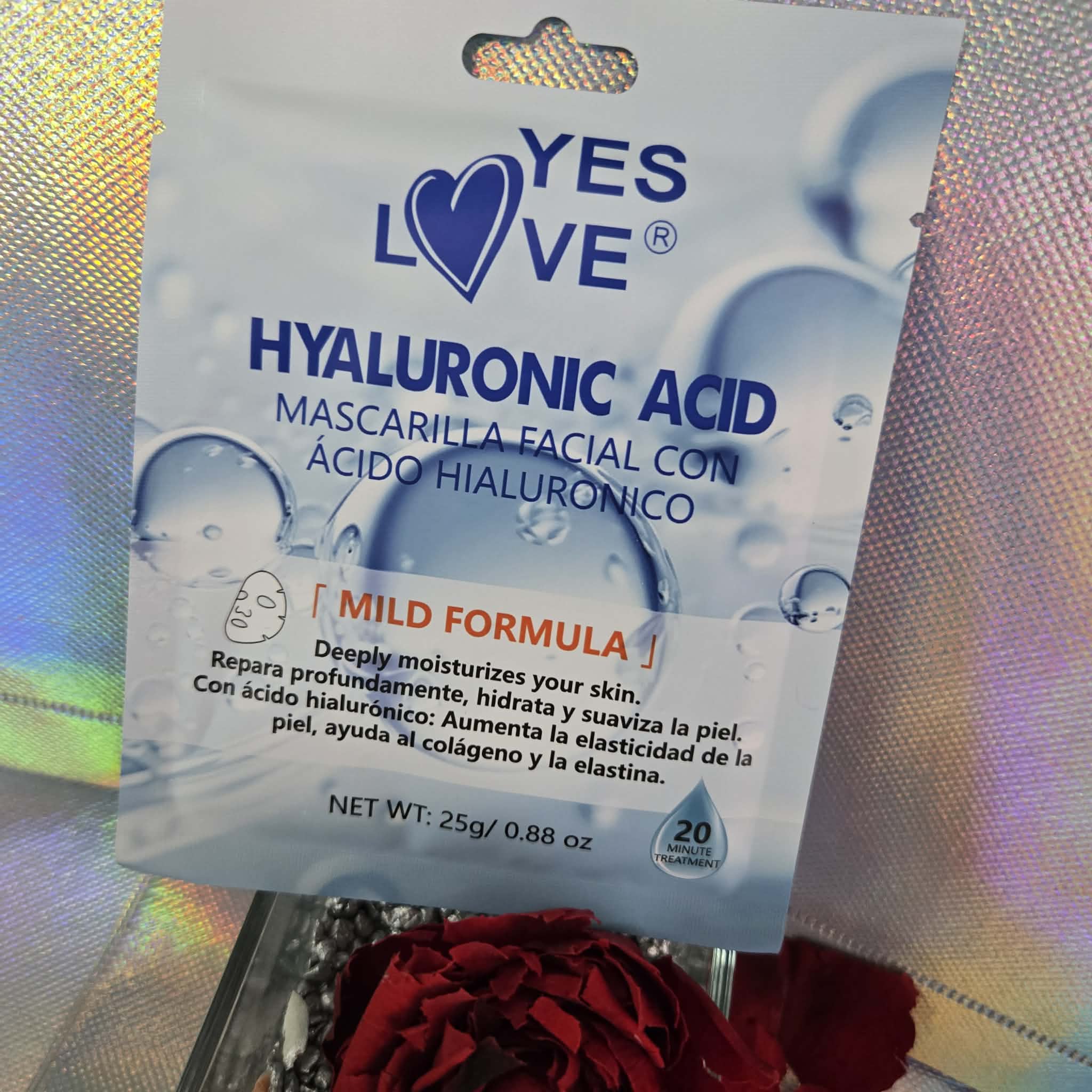 MASQUE VISAGE À L'ACIDE HYALURONIQUE