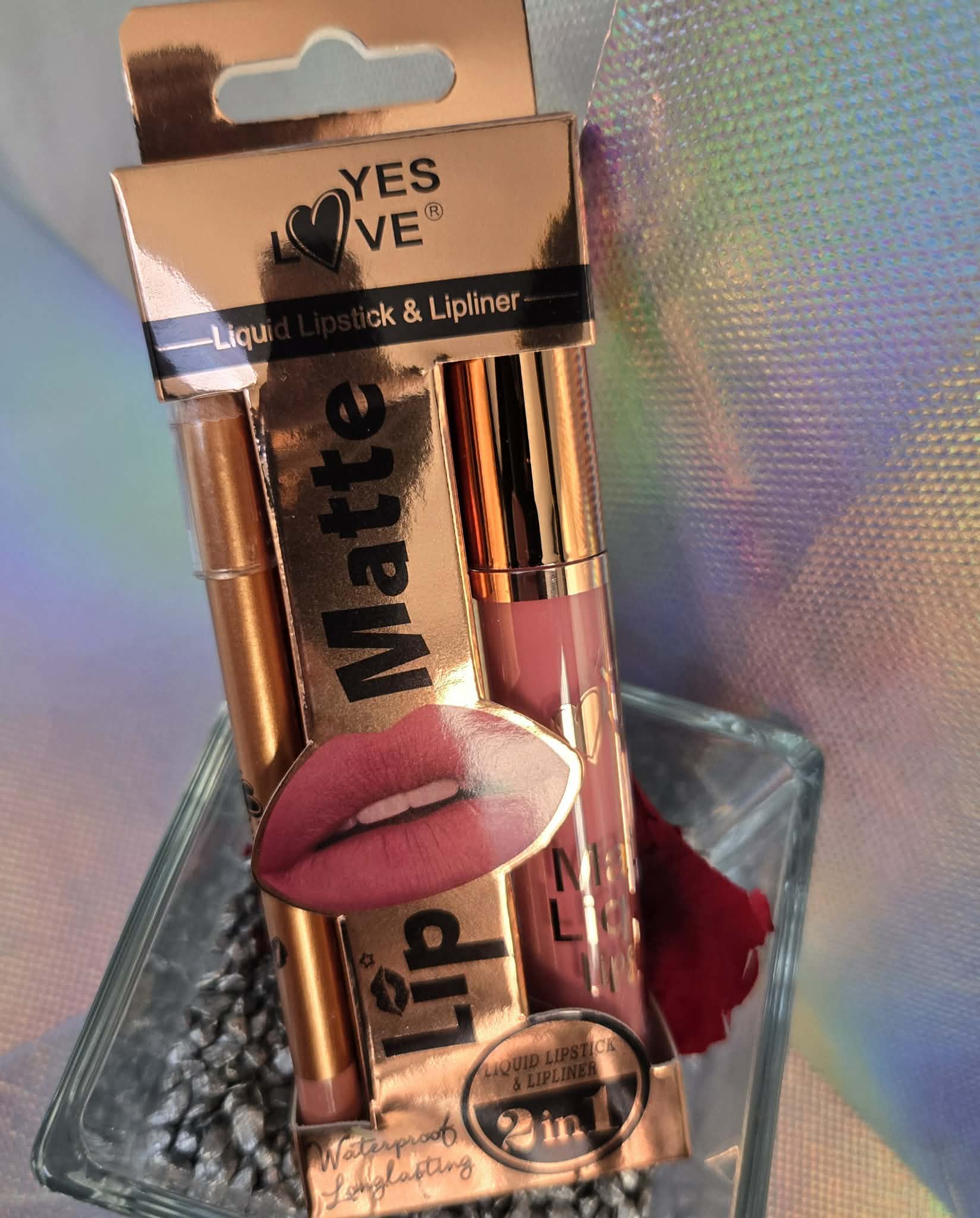 COFFRET CRAYON + BRILLANT MAT TENUE 24H — Palette