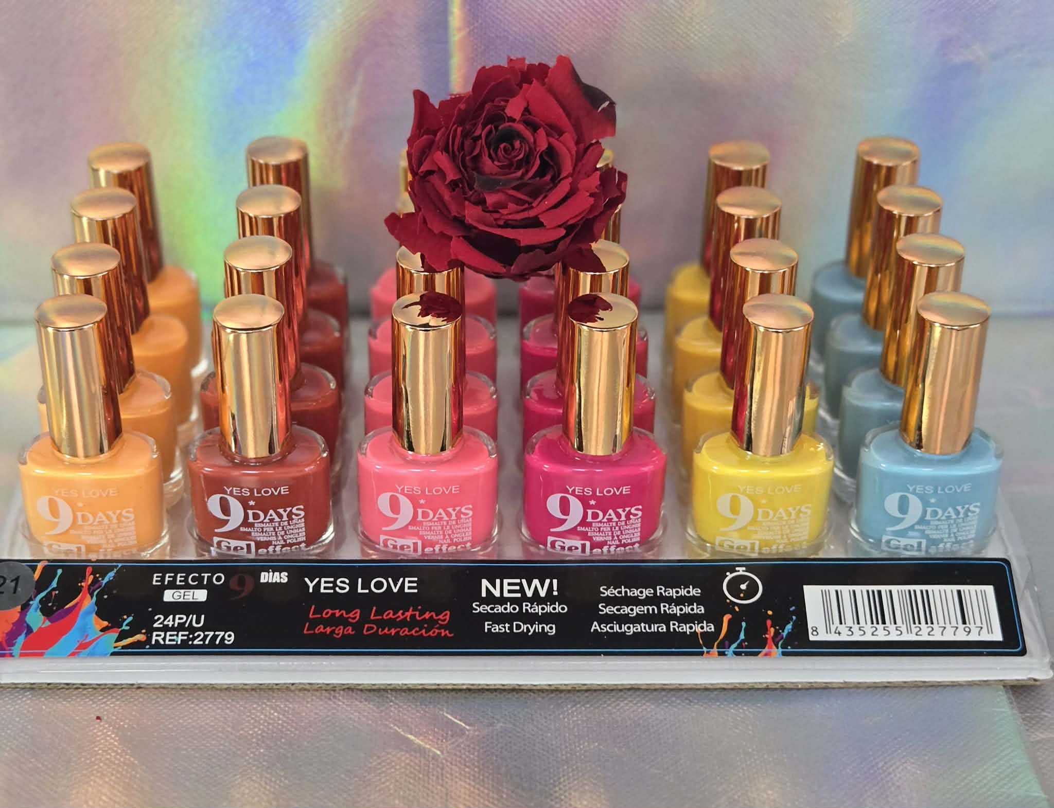 Émail effet gel 9 jours — Palette