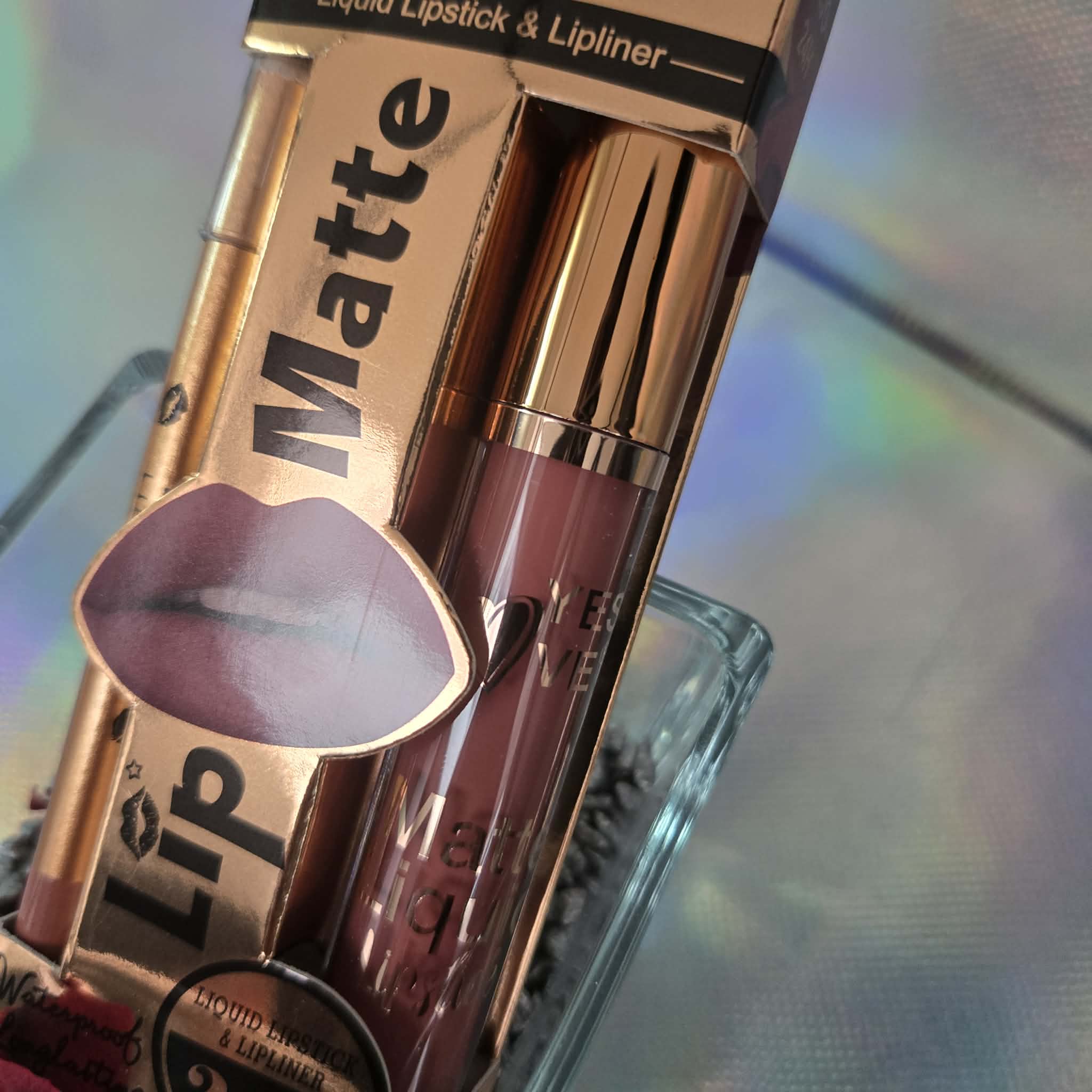 COFFRET CRAYON + BRILLANT MAT TENUE 24H — Palette