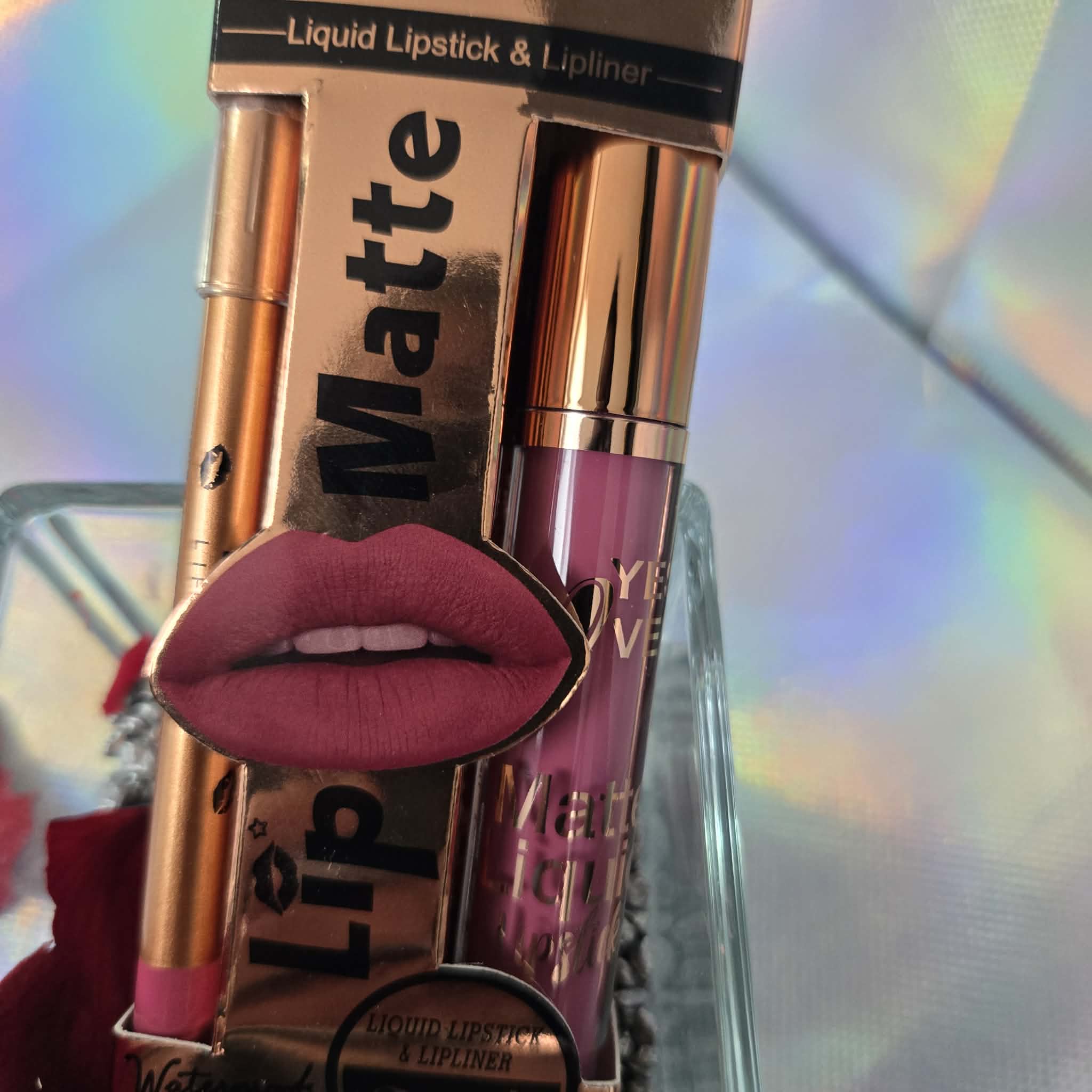 COFFRET CRAYON + BRILLANT MAT TENUE 24H — Palette