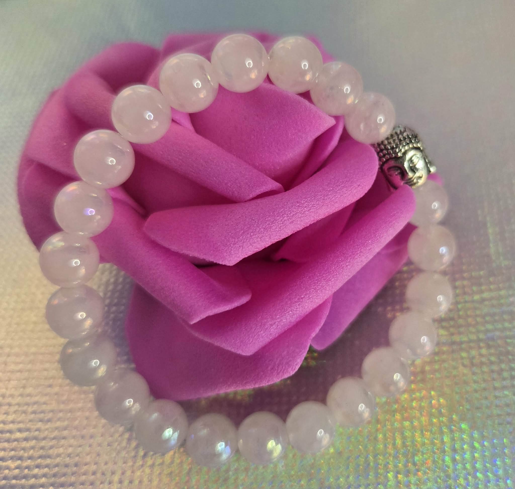 Quartz rose aura
