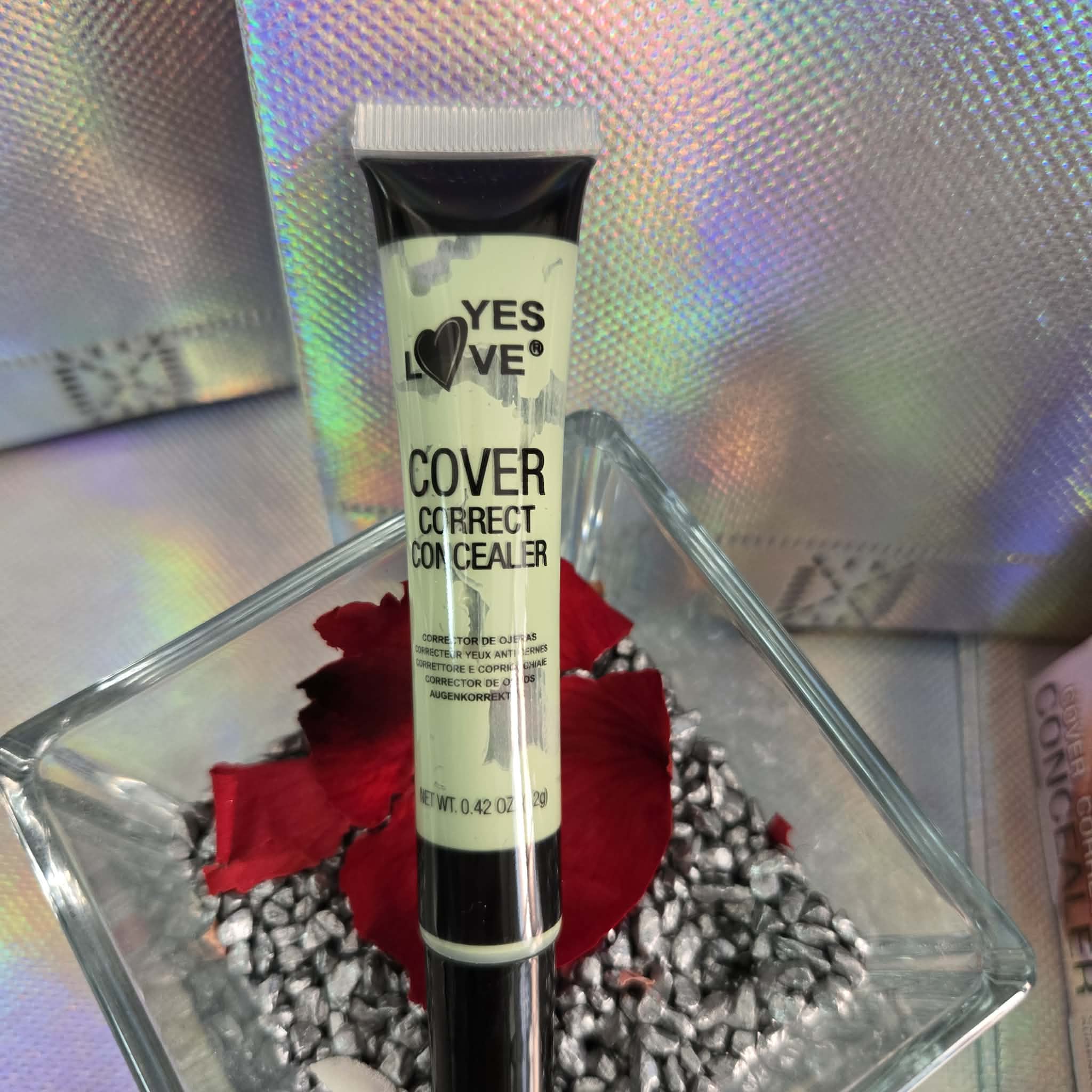 Correcteur avec applicateur multicolore — Palette