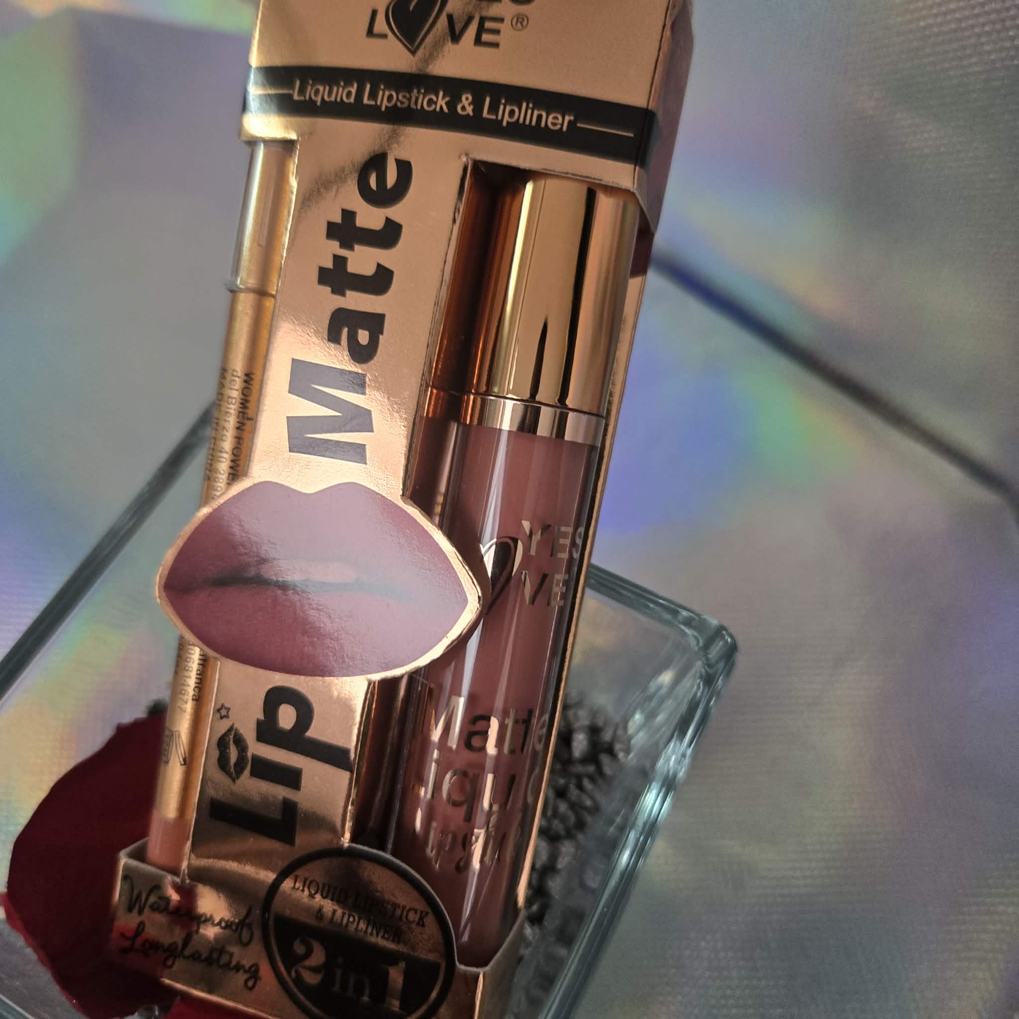 COFFRET CRAYON + BRILLANT MAT TENUE 24H — Palette