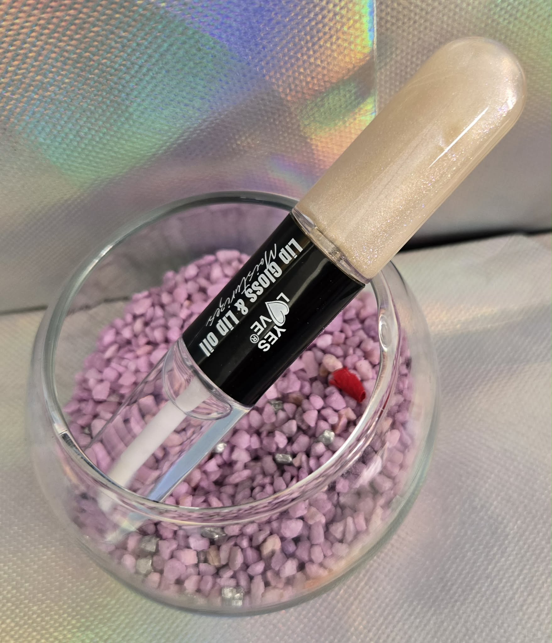 Gloss à lèvres double 2 en 1