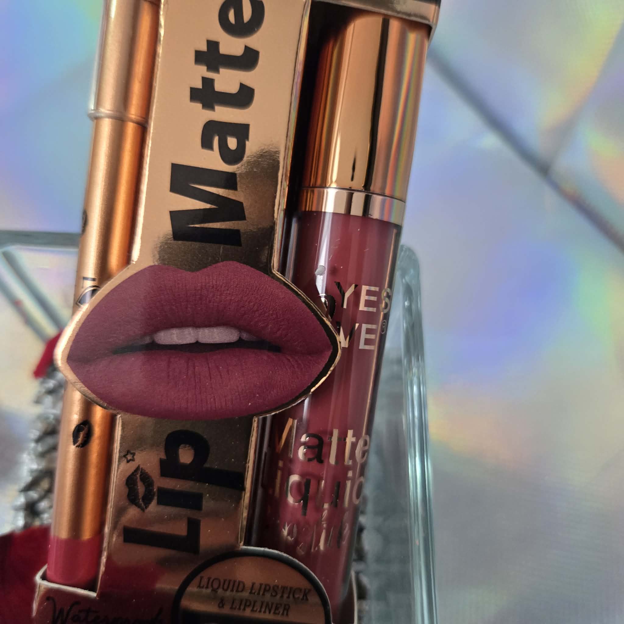 COFFRET CRAYON + BRILLANT MAT TENUE 24H — Palette