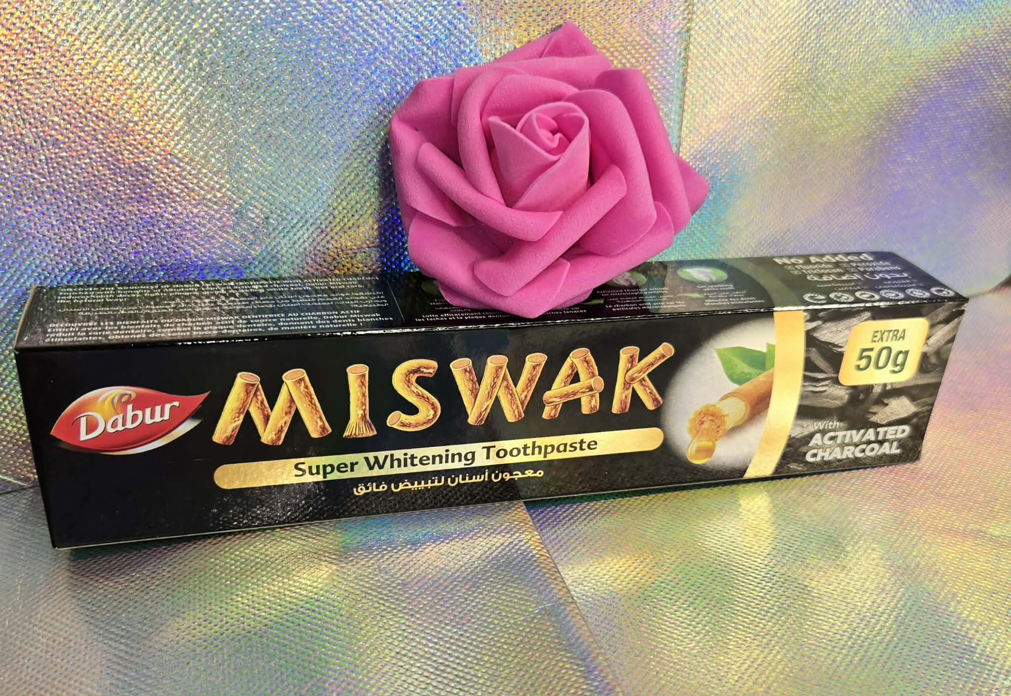 Dentifrice Miswak charbon