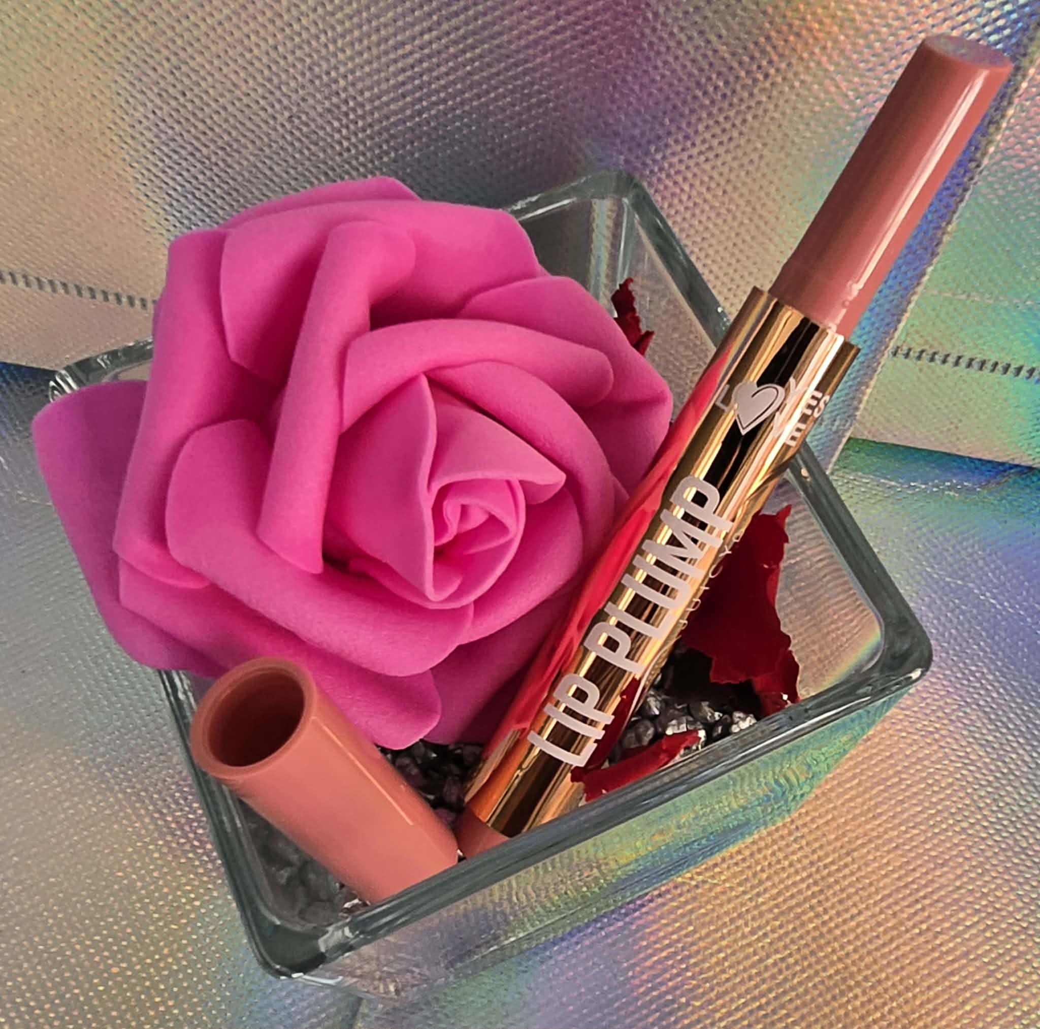 LIP PUMP BRILLANT À LÈVRES CRÉMEUX EFFET VOLUMINISANT ÉPICÉ — Palette