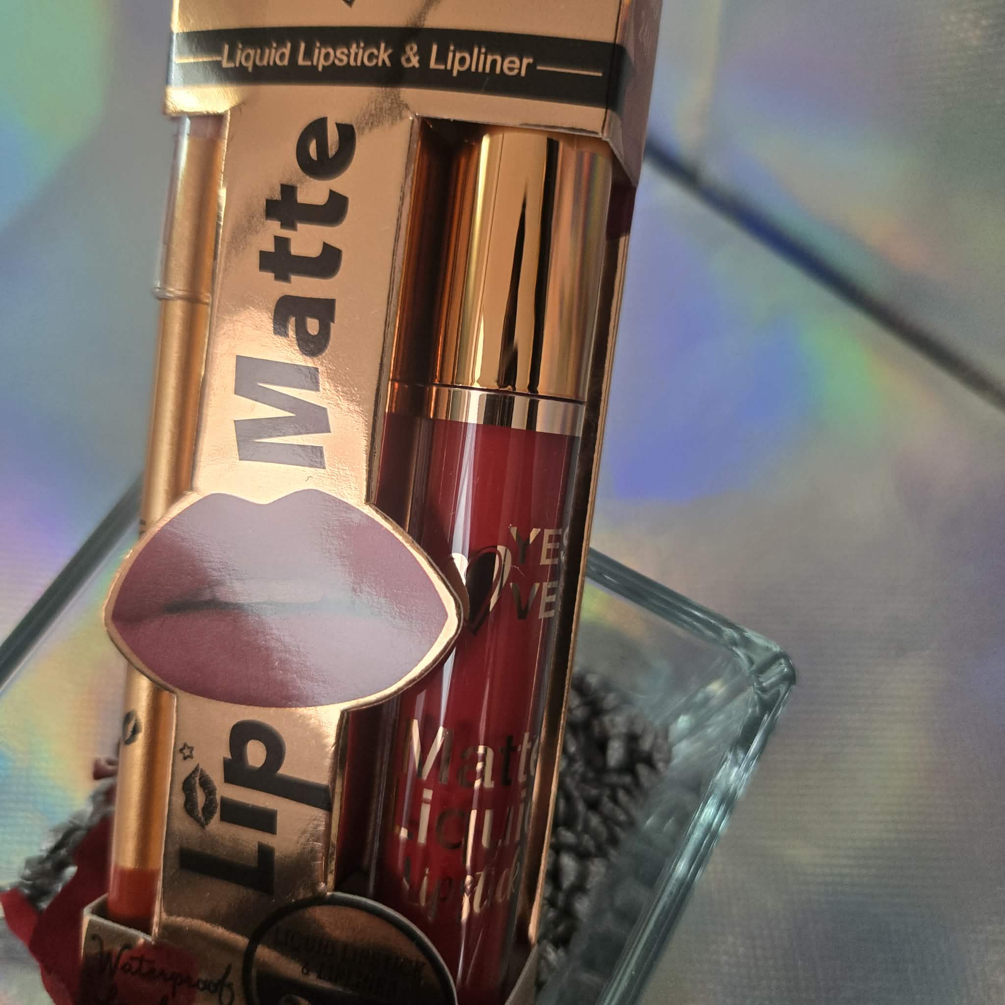 COFFRET CRAYON + BRILLANT MAT TENUE 24H — Palette