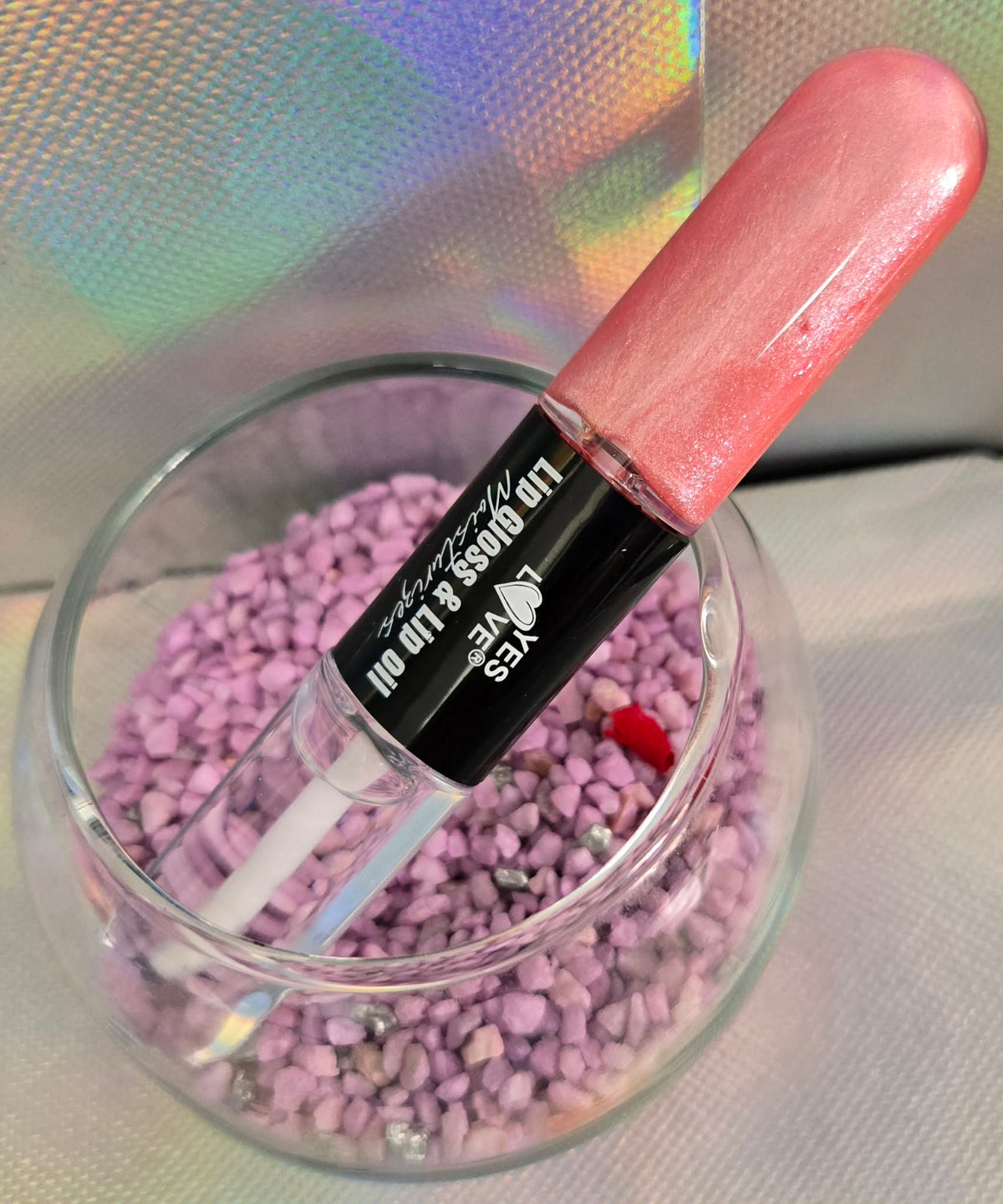 Gloss à lèvres double 2 en 1