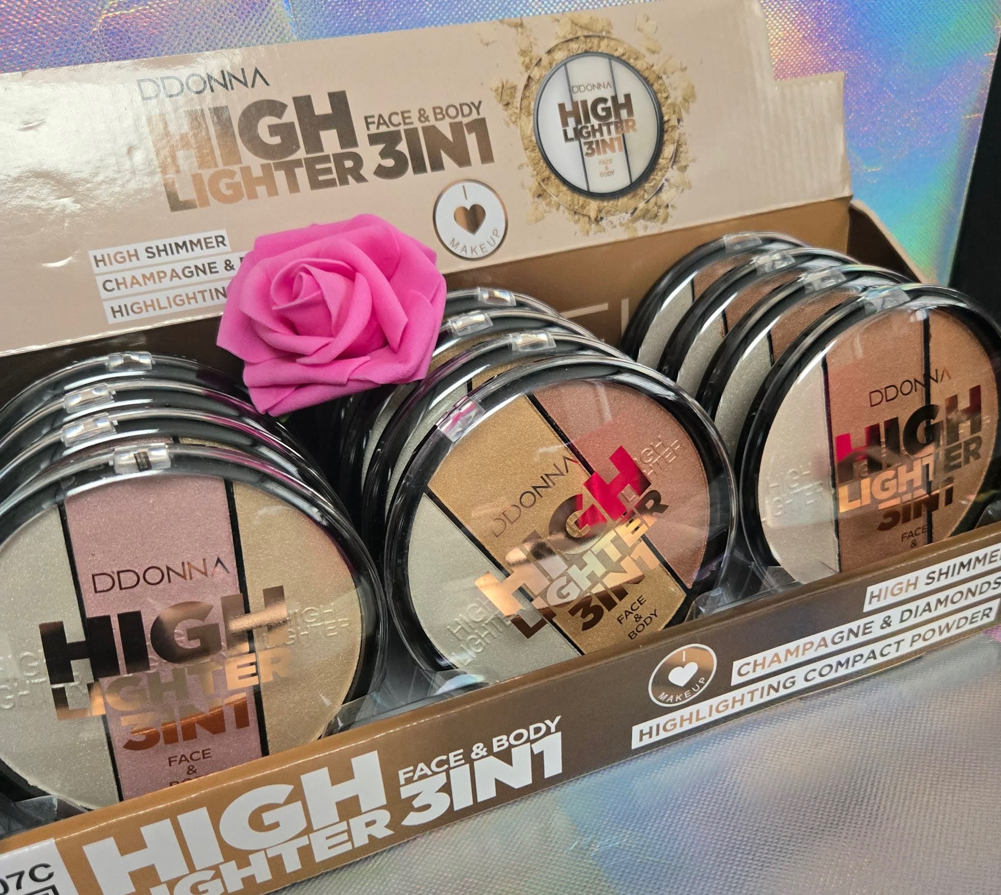 BLUSH + ILLUMINATEUR + BRONZER 3 EN 1