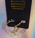 Boucles d'oreilles créoles doré