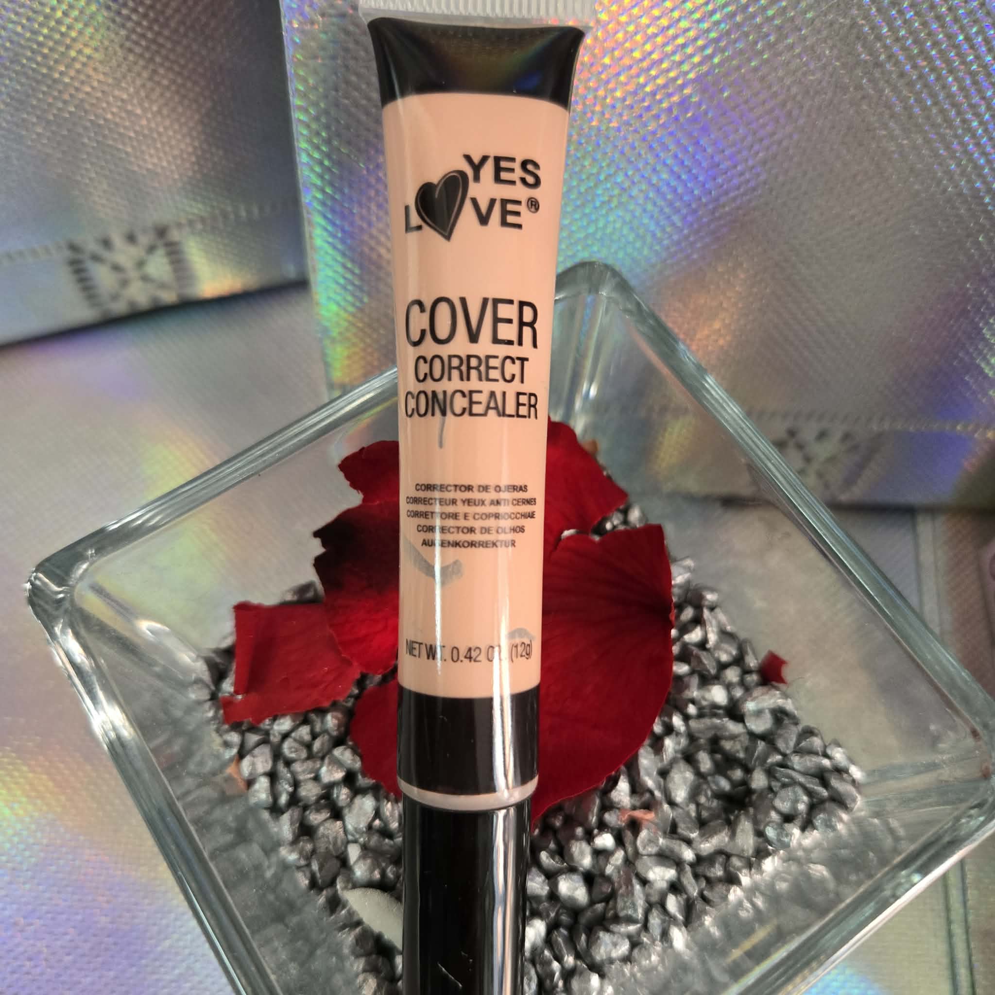 Correcteur avec applicateur multicolore — Palette