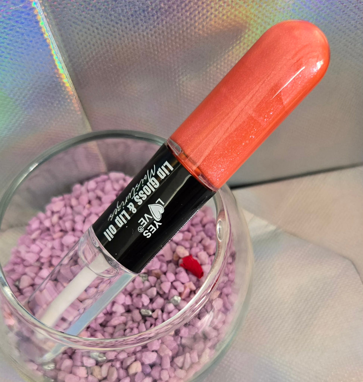 Gloss à lèvres double 2 en 1