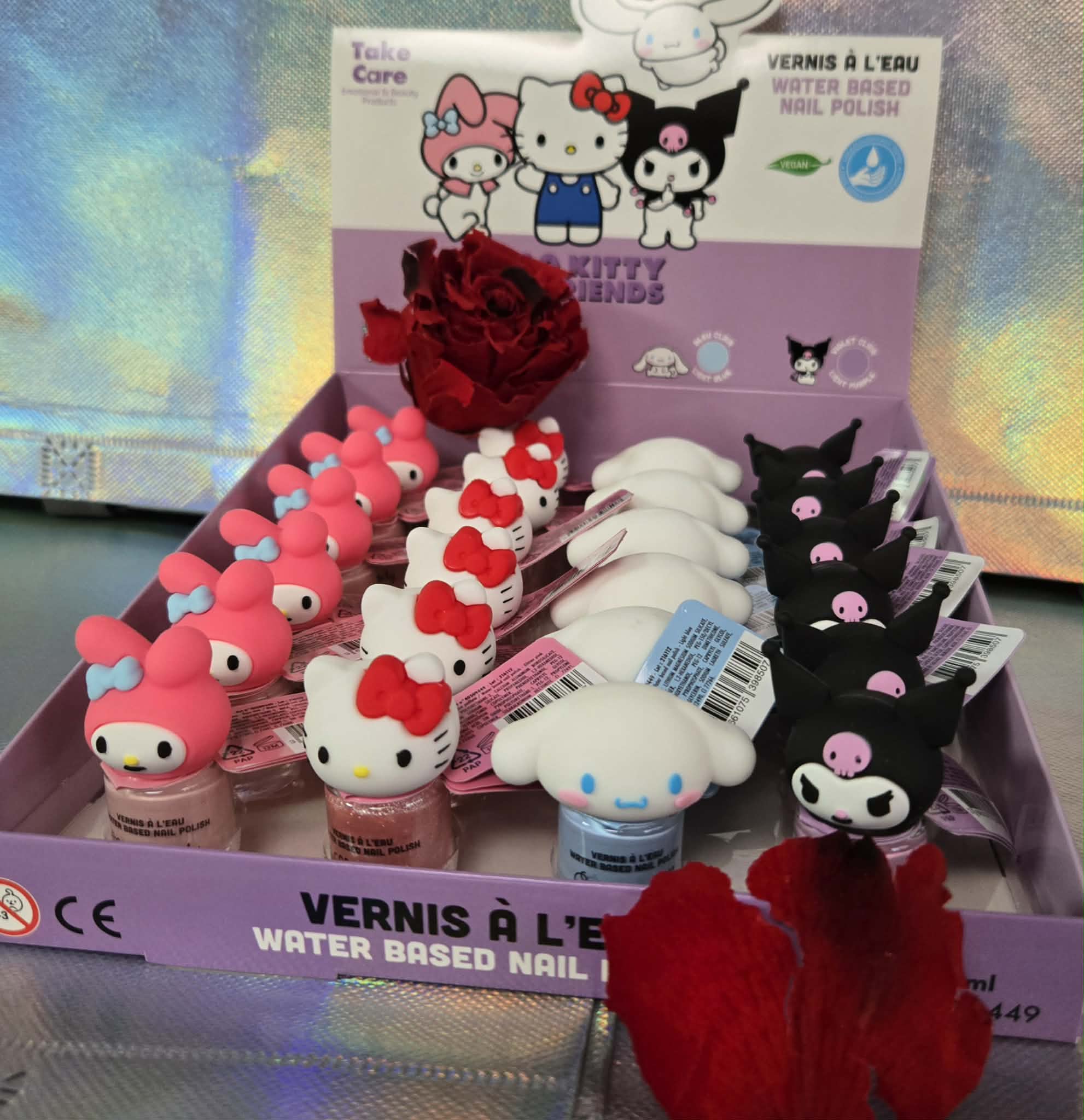 VERNIS À ONGLES 3D TÊTE HELLO KITTY 3 ml — Palette