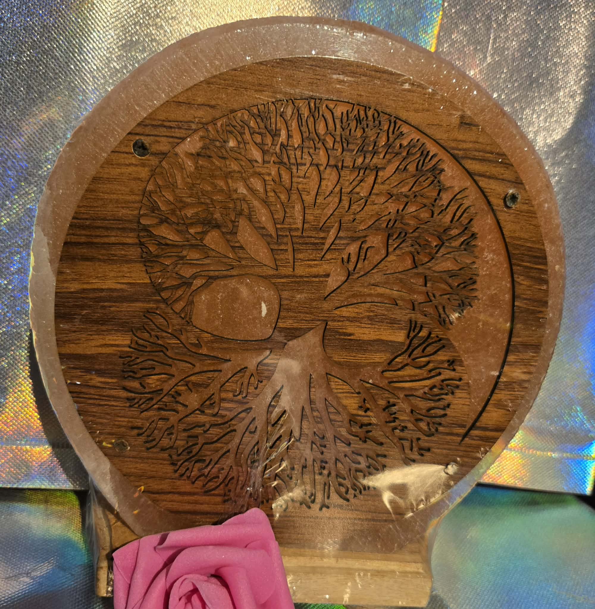 Lampe de sel arbre de vie