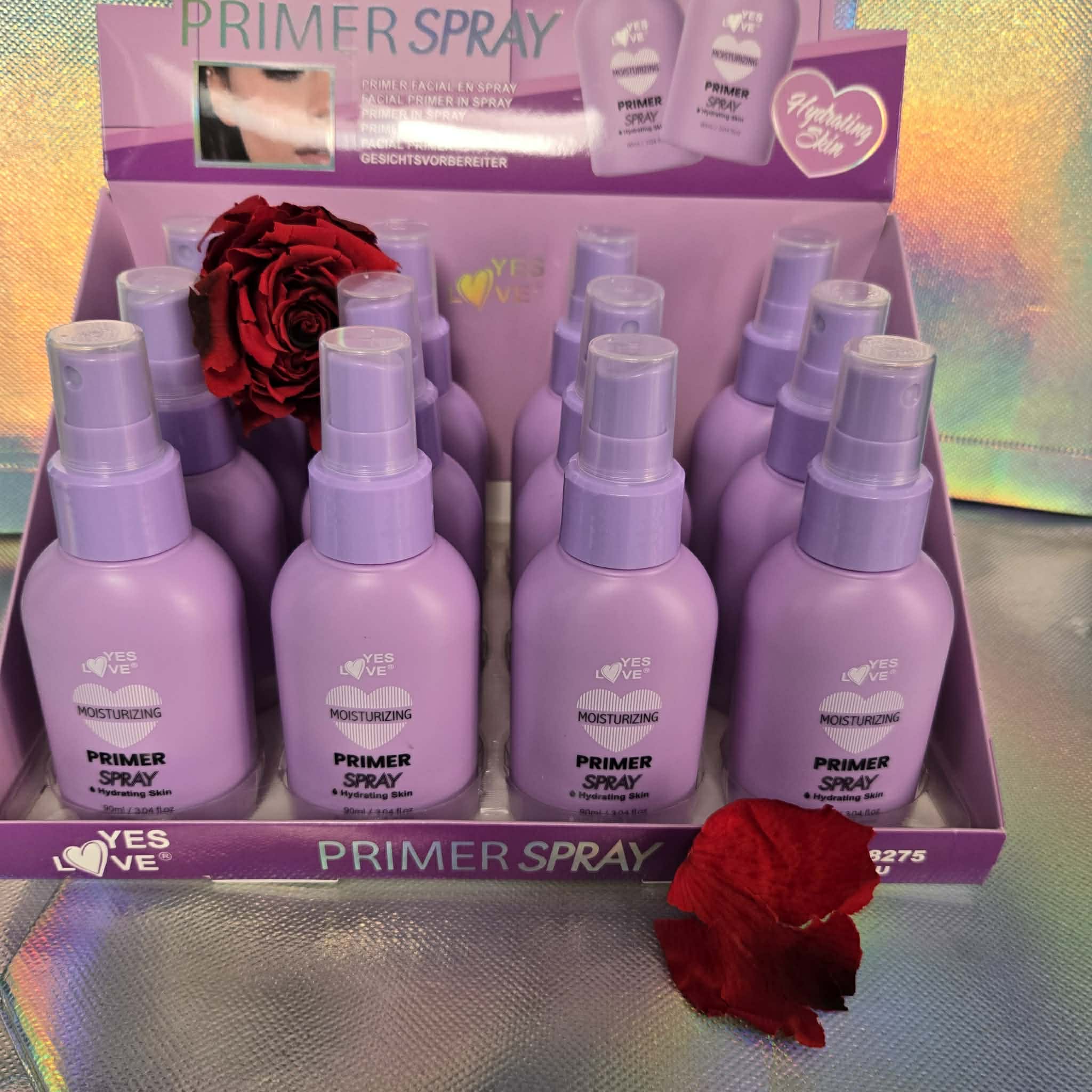 Spray de base hydratant fixateur de maquillage