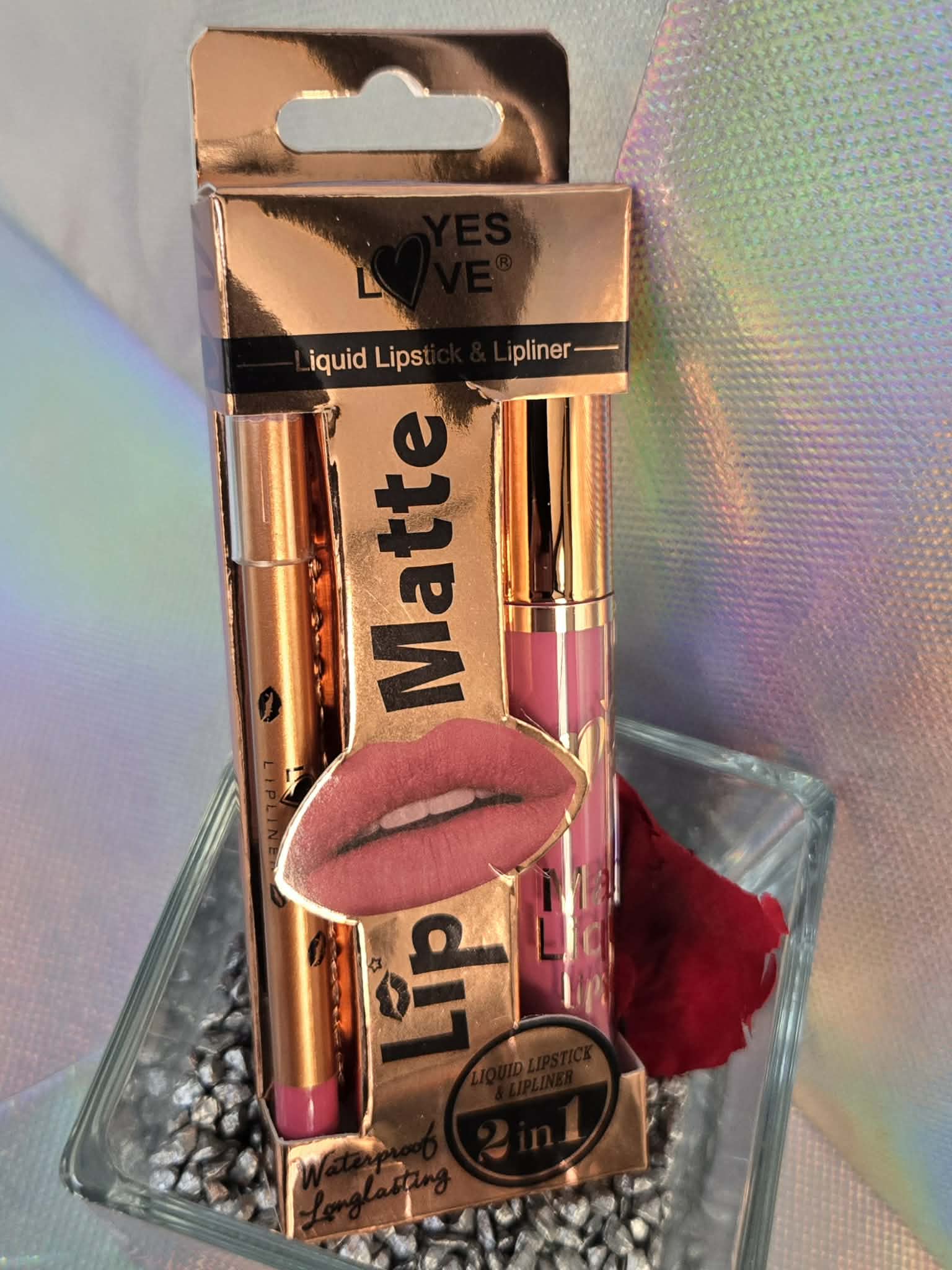 COFFRET CRAYON + BRILLANT MAT TENUE 24H — Palette